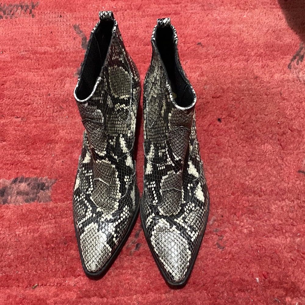 Sam Edelman snake prong booties